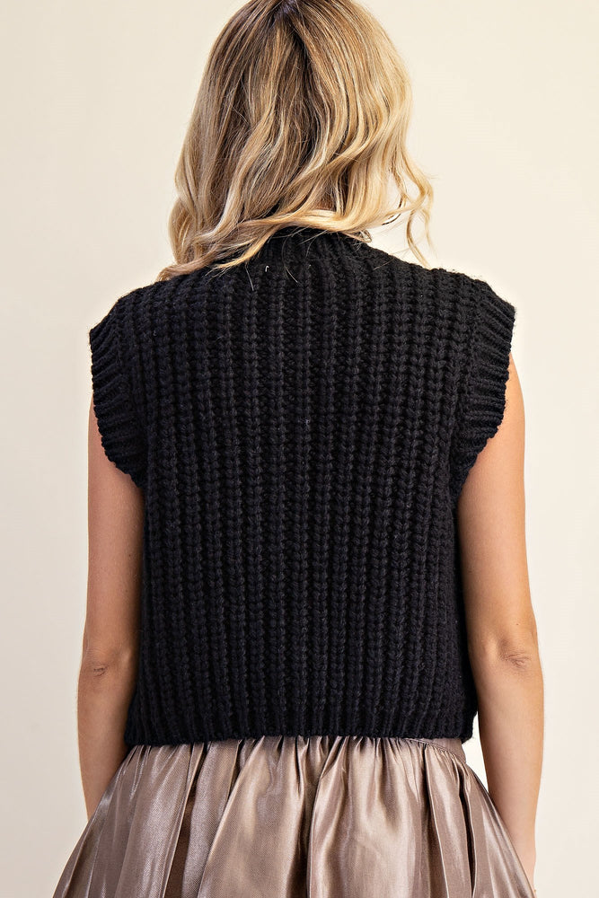 Gold button Sweater