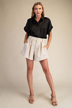 The Sophia Short- Cream