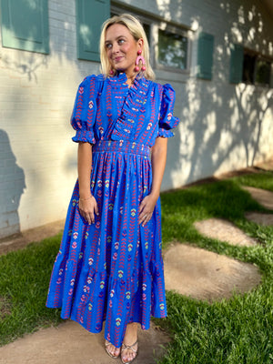 The smocked floral dress
