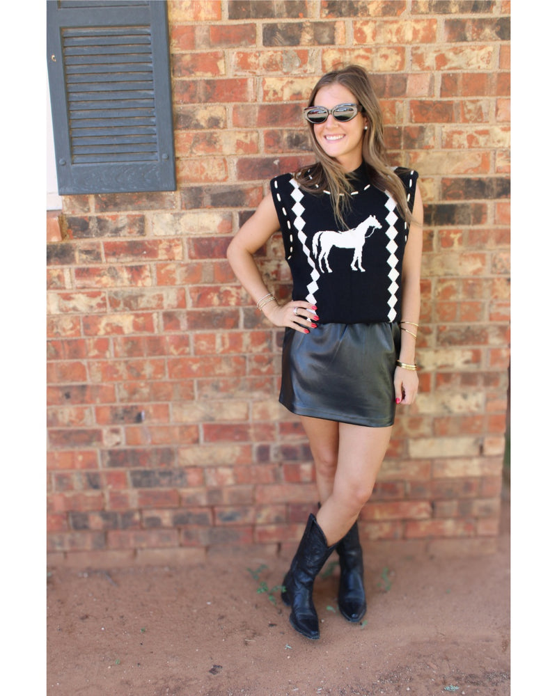Black Mini Skirt