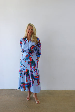 Elsa Top- Cheetah Mirage