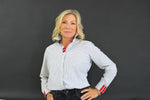 Casie Ribbon Button Down