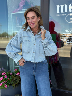 B Denim Jacket