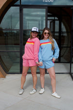 Neon Stripe Set - Blue