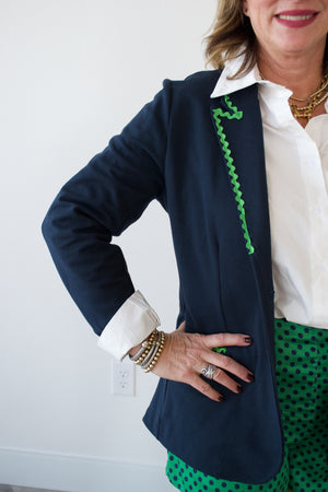 Dolly Ric Rac Knit Blazer