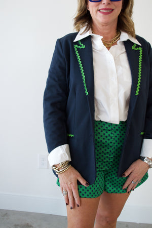 Dolly Ric Rac Knit Blazer