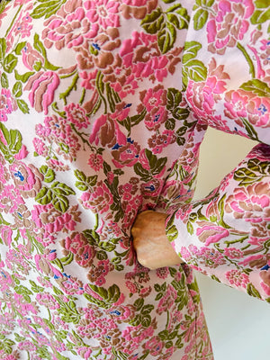 
            
                Load image into Gallery viewer, Keri Holiday Dress - Pink Floral
            
        