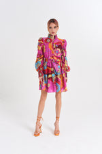 Magenta Multi Dress