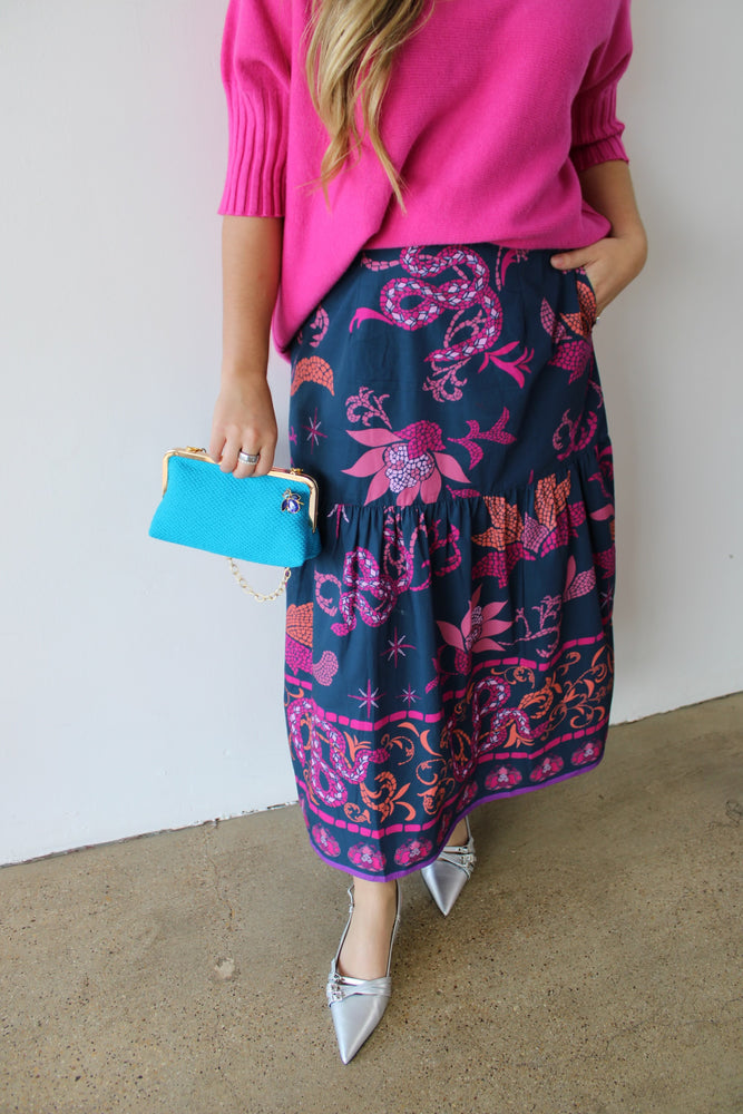 Ada Skirt- Midnight Mosaic