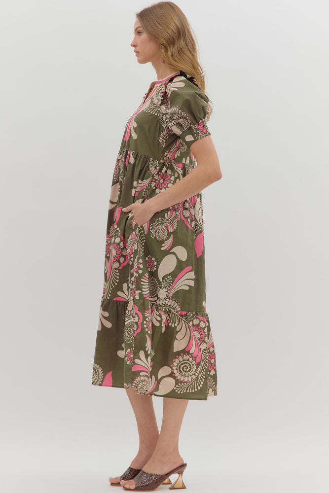 Pink Fields Dress