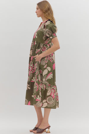 Pink Fields Dress