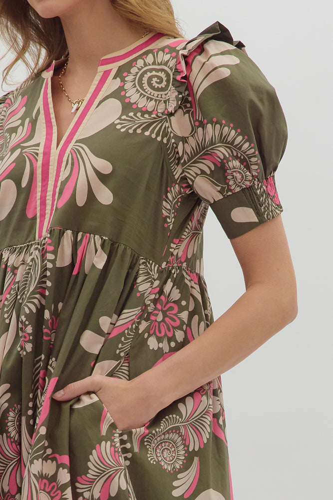 Pink Fields Dress