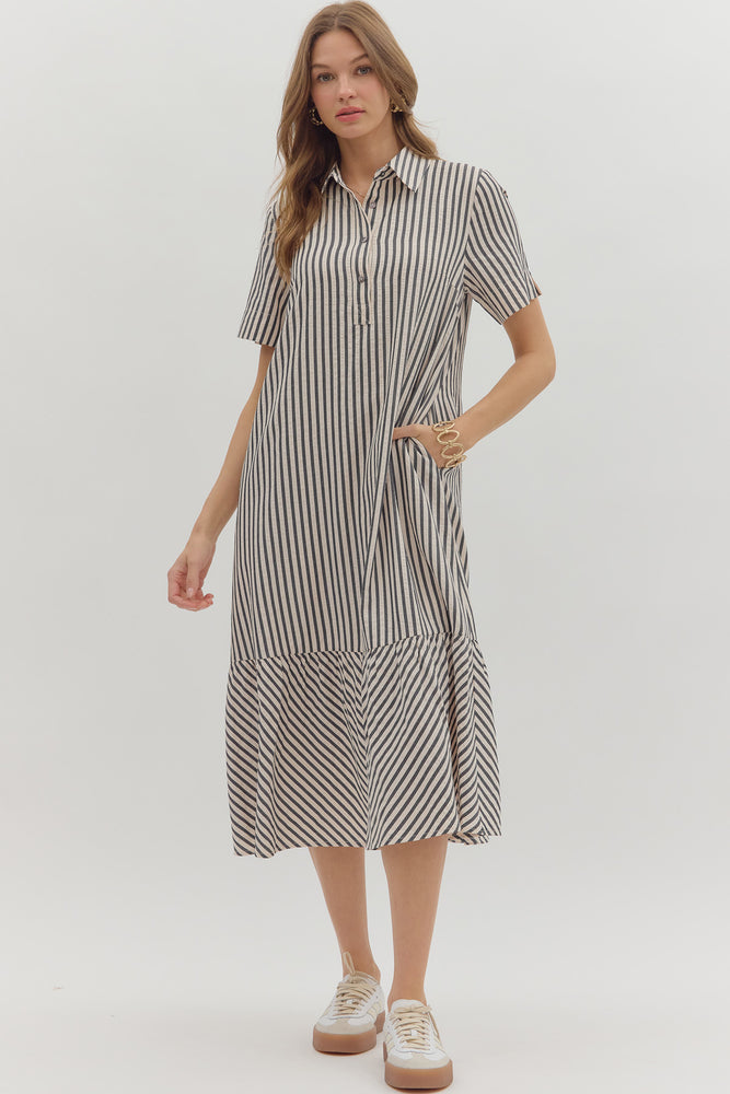The Mindy Stripe Dress