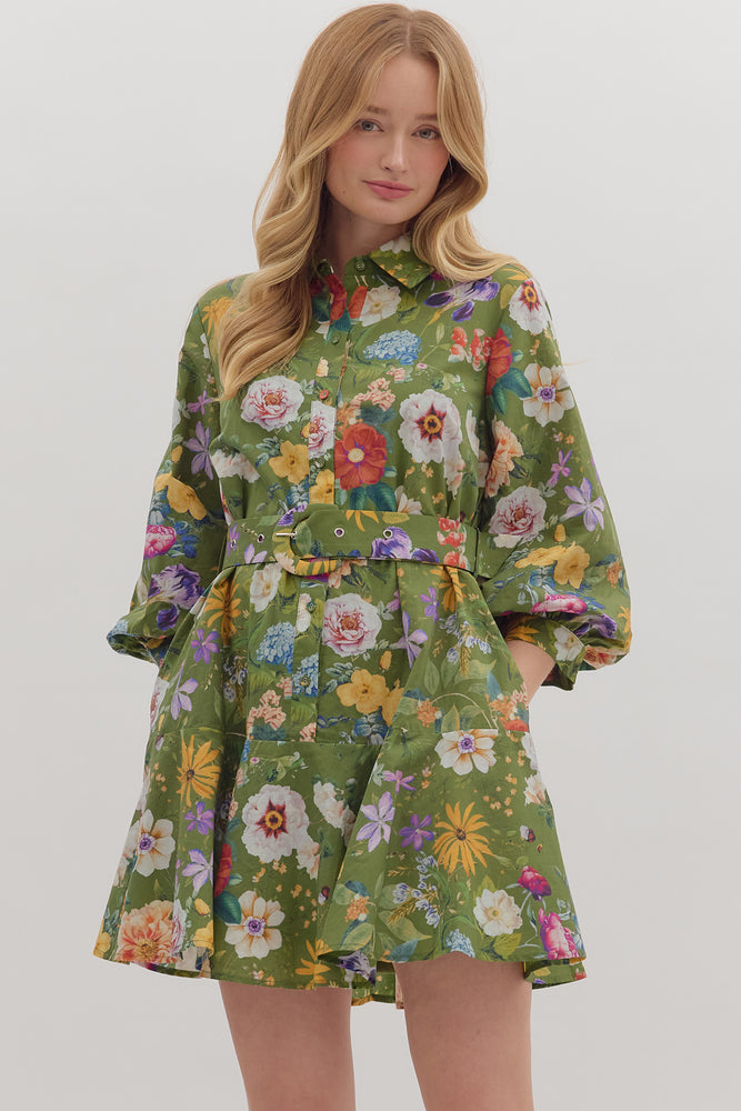 The Whimsical Floral Dress