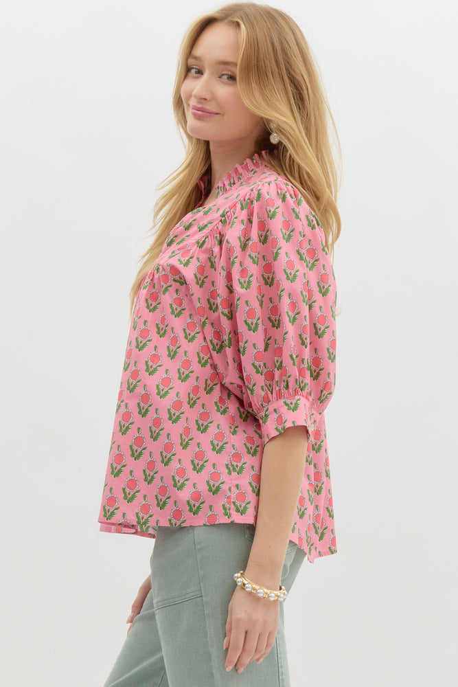 Pink Poppy Top