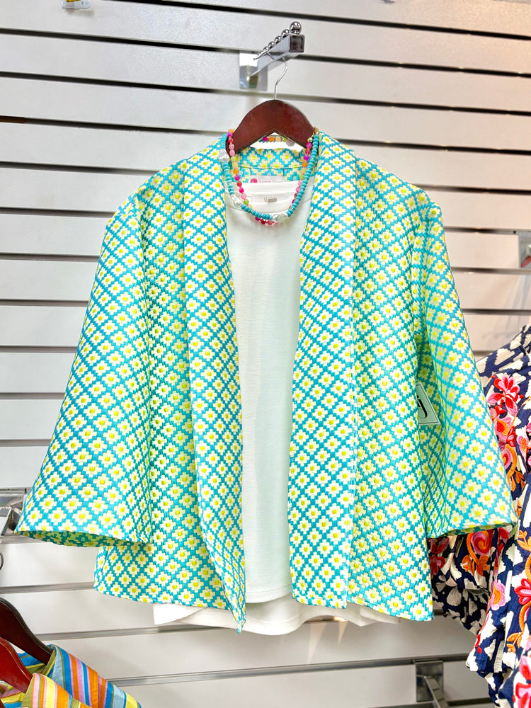 Jackie Jacquard Jacket - Green