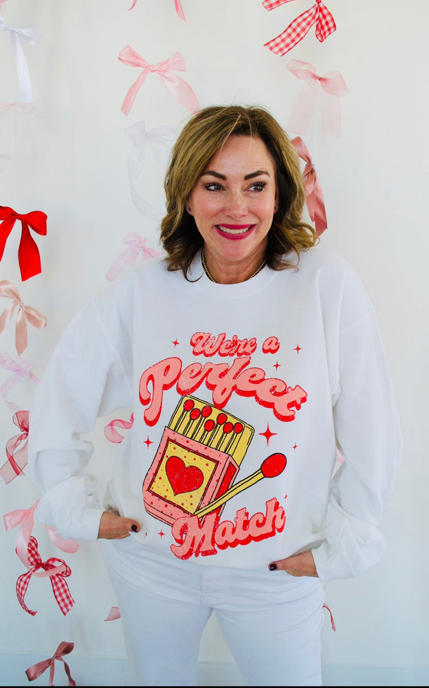 Perfect Match Valentine's Sweatshirt