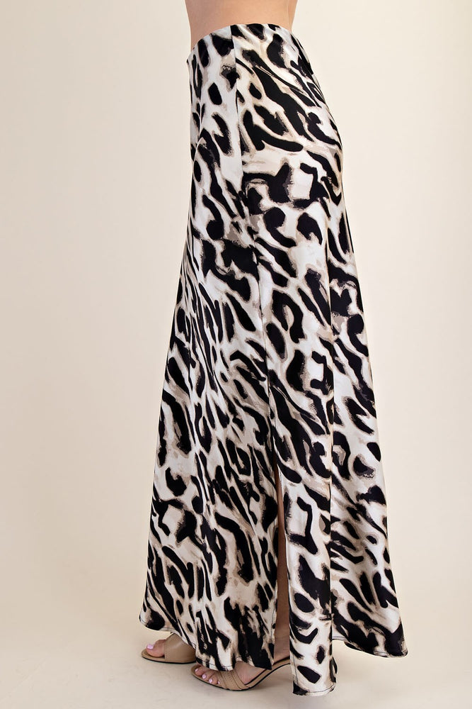 Chasing Leopards Maxi Skirt