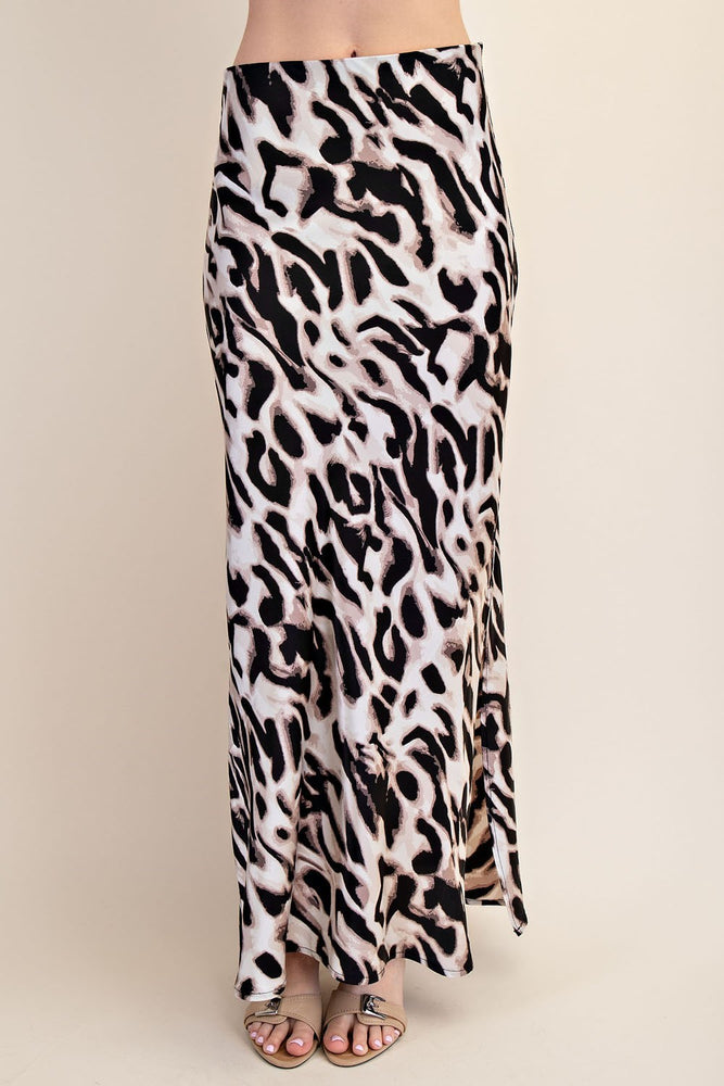 Chasing Leopards Maxi Skirt