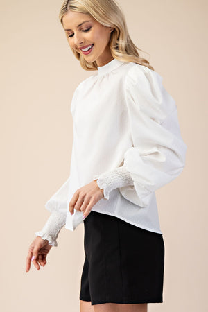 The Cotton Court Top