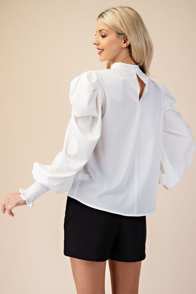 The Cotton Court Top