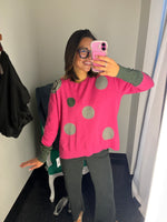 Spots Intarsia Sweater