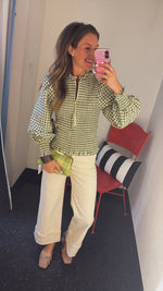 The Lottie Top - Olive