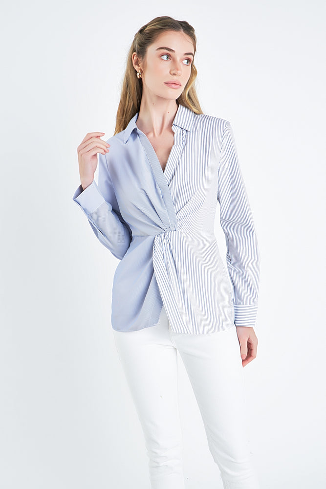 Twist Front Shirt