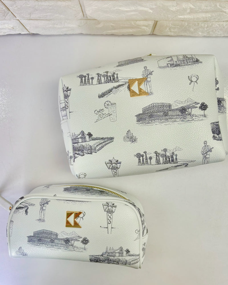 The Petite Accessory Bag - Lubbock Toile