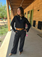 The Pinstripe Top