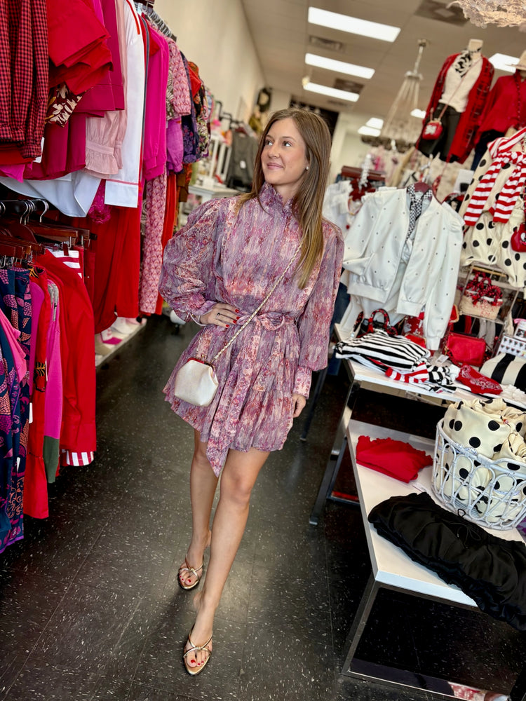 Purple Shimmer Dress