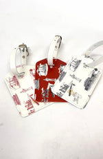 Lubbock Katie Kime Toile Luggage Tag