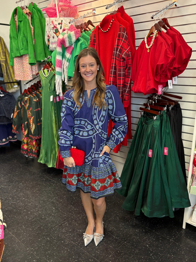 Ollie Dress-Vintage Circles