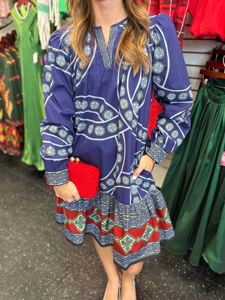 Ollie Dress-Vintage Circles