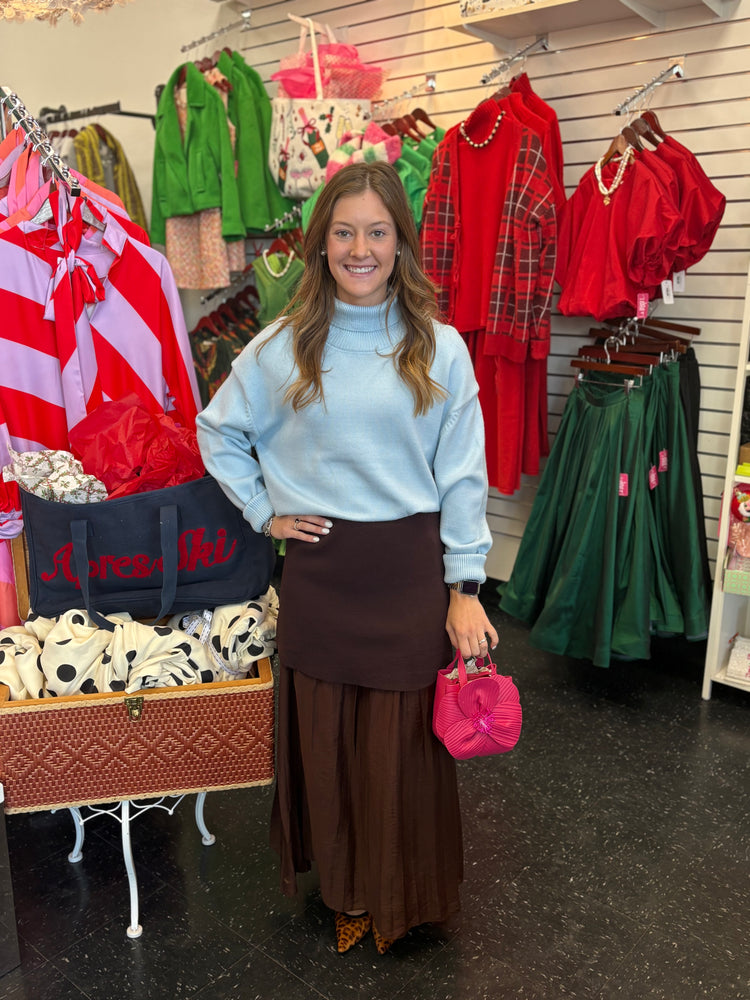 Turtleneck Knit Sweater