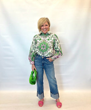 Krisa Floral Blouse