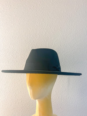 Felt Rancher Hat - Black