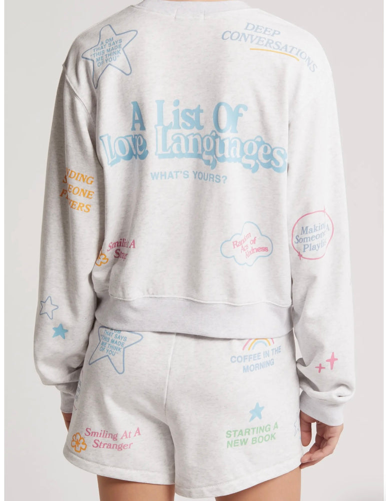 Love Languages Crewneck