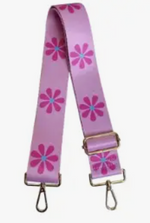 Flower Bag Strap - Pink