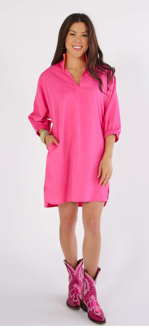 Betsy Corduroy Dress - Pink
