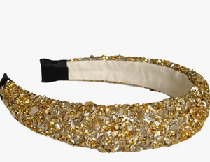 All That Glitters Headband - Gold