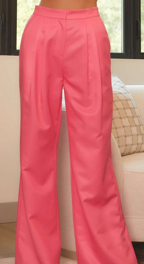 
            
                Load image into Gallery viewer, Wide Leg Pink Pants
            
        