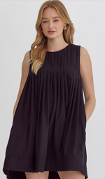 A Pleated Moment Dress