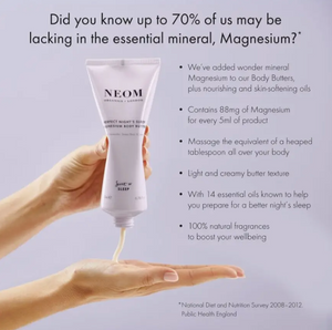 Neom Perfect Nights Sleep Magnesium Body Butter Travel size