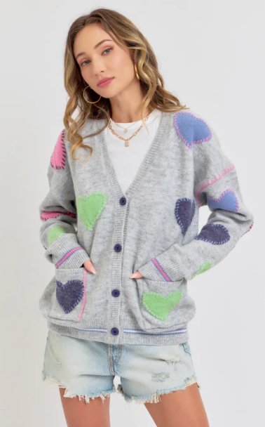 Heart Stitch Cardigan