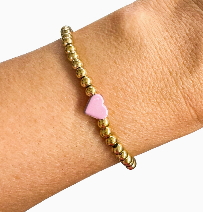 Gold Filled Heart Bracelet