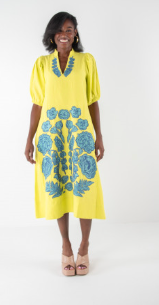 Hampton Dress- Joy Bouquet