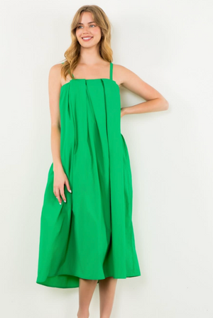 Poplin Maxi Dress