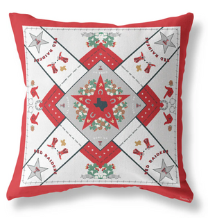 Texas Tech Red Raiders Cotton Pillow Cover