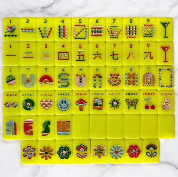 Mod Tiles - Chartreuse